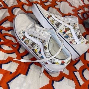 Charlie Brown Inspired Vans
